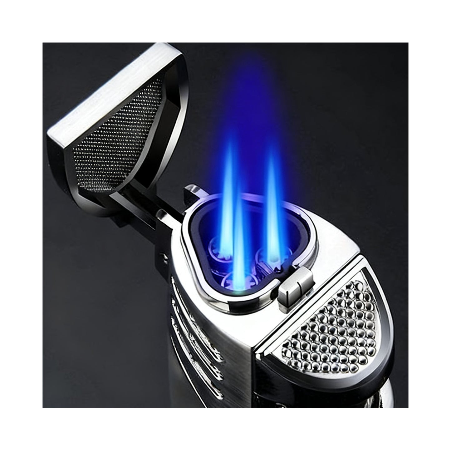 Honest Torch Windproof Lighters Adjustable Lighters Cigarros Refillable Easy to Use Lighter Portable Lighter Camping BBQ Kitchen