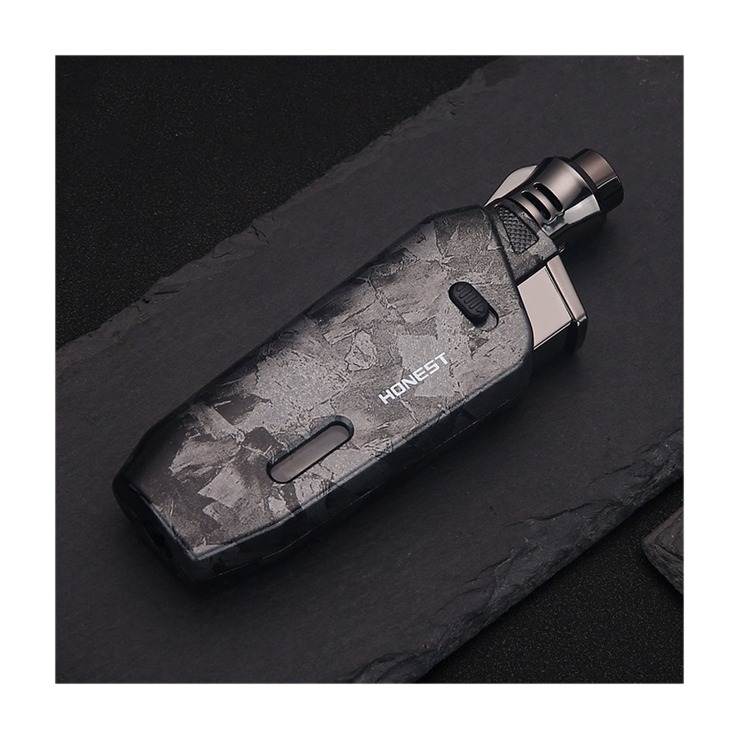 Honest Torch Lighter Telescopic Long Wand Jet Lighter Windproof Butane Gas Refillable Lighters with Safety Lock Fuel Window for Candle Kitchen Outdoor Grill BBQ (Butane Not Included)