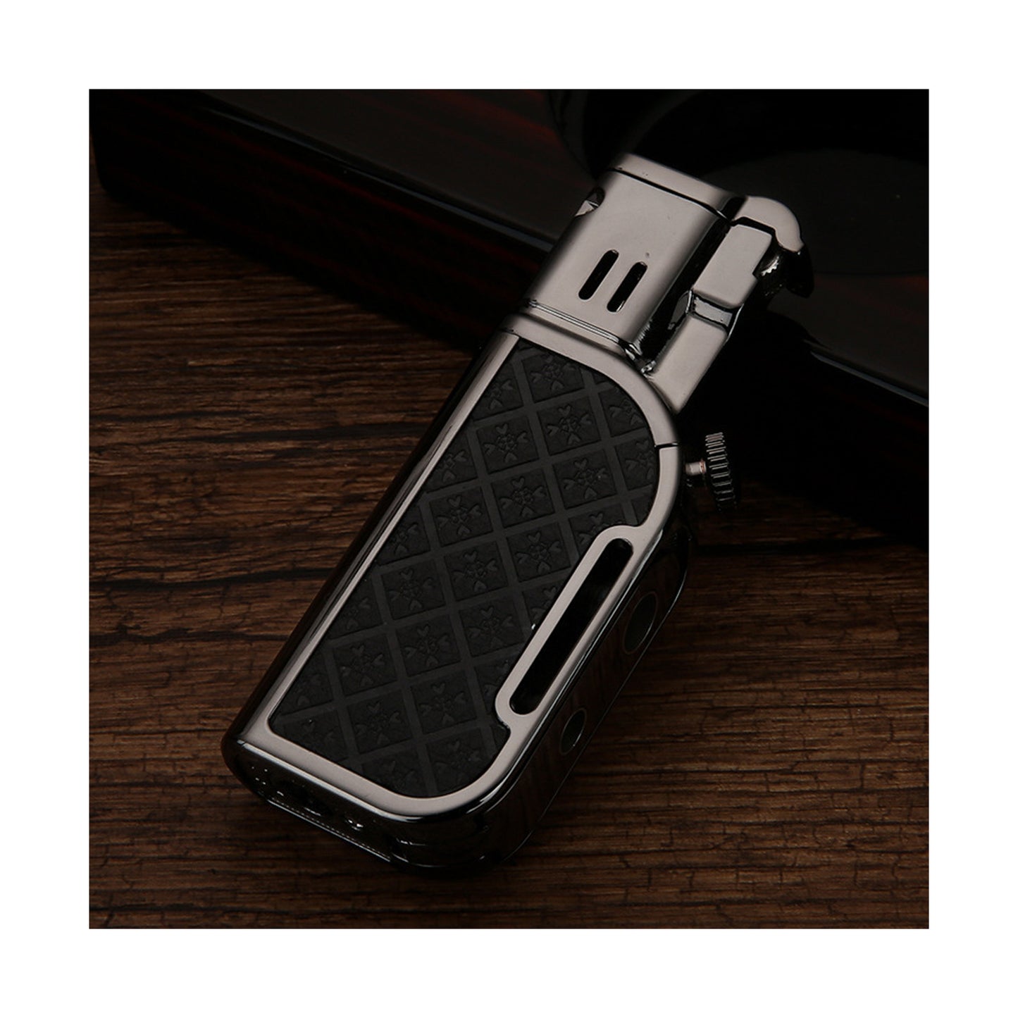 Honest Jet Torch Lighter, Soft/Jet Flame Switchable Lighters, Butane Refillable Lighter with Foldable Punch and Adjustable Flame Dial, Cool Lighters for Men/Husband (Fuel not Included)