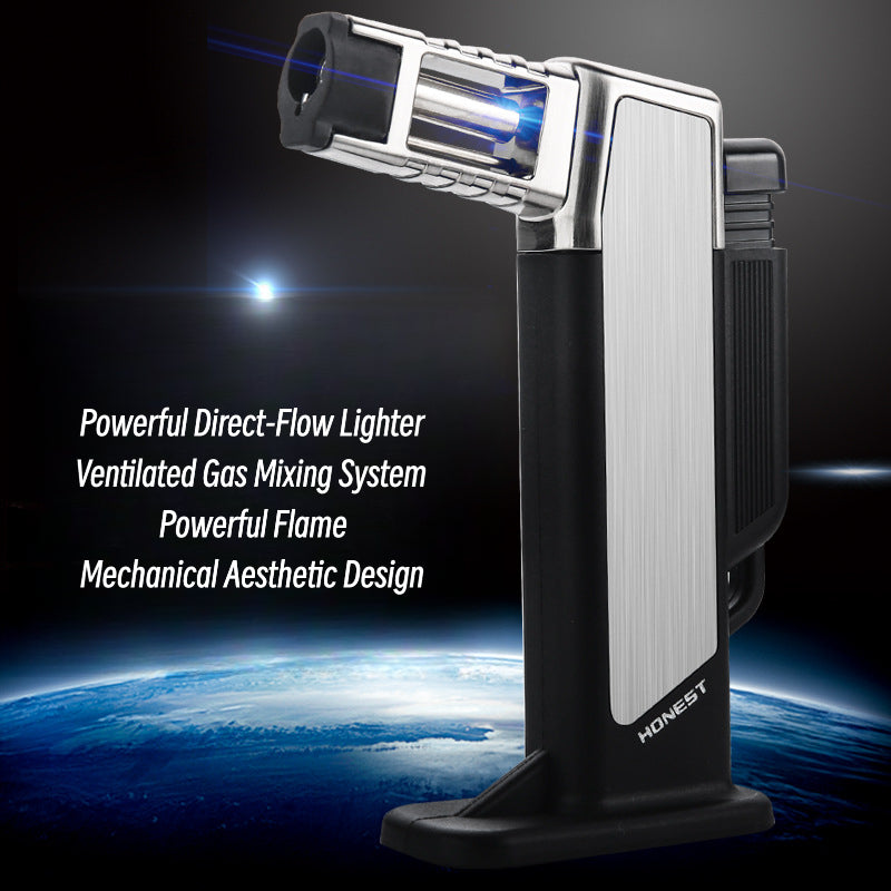 Honest High-Temperature Windproof Torch for Home Welding, Kitchen BBQ Lighter, Professional Igniter Wholesale