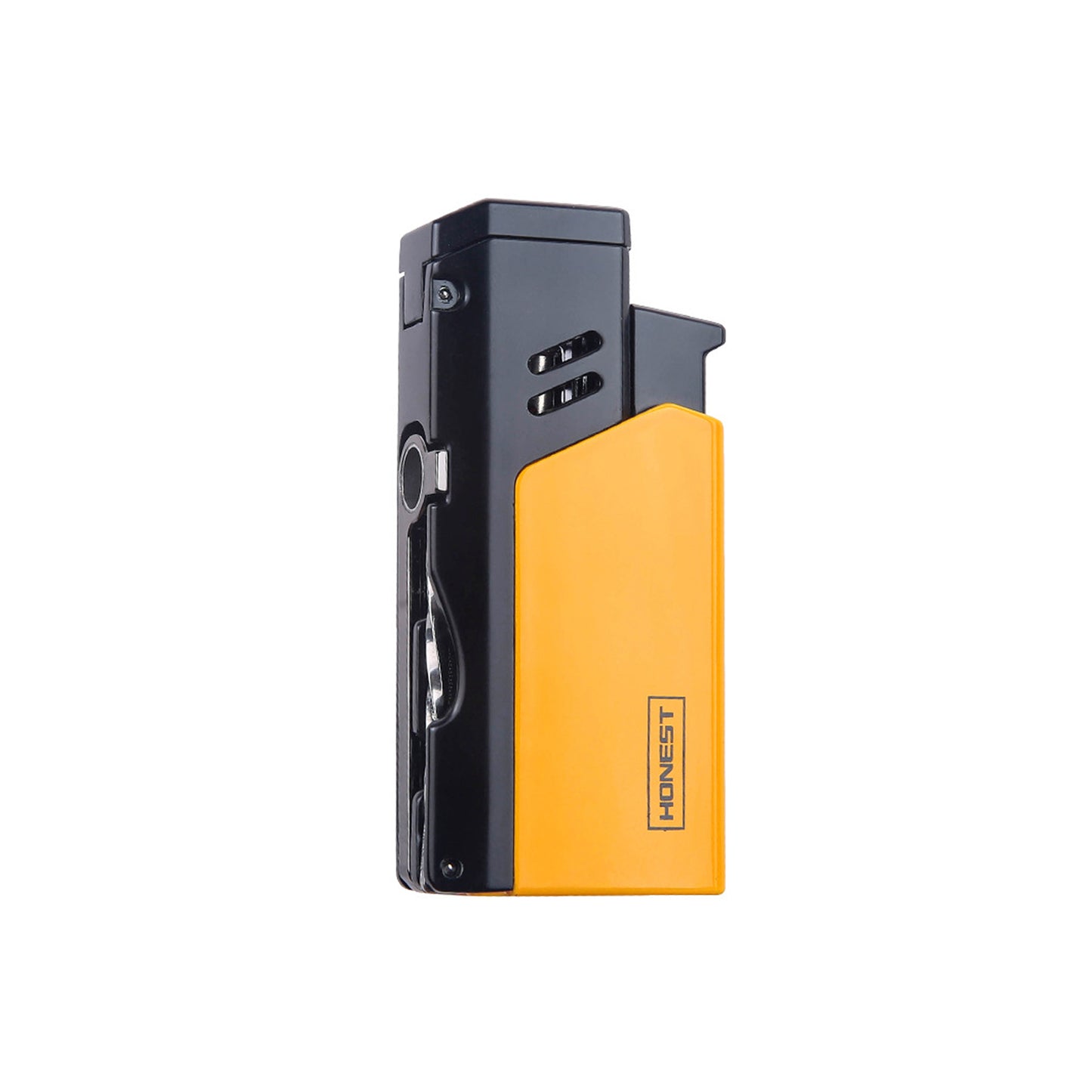 Honest Jet Torch Cigar Lighter - Adjustable Flame, Refillable with Butane - Outdoor