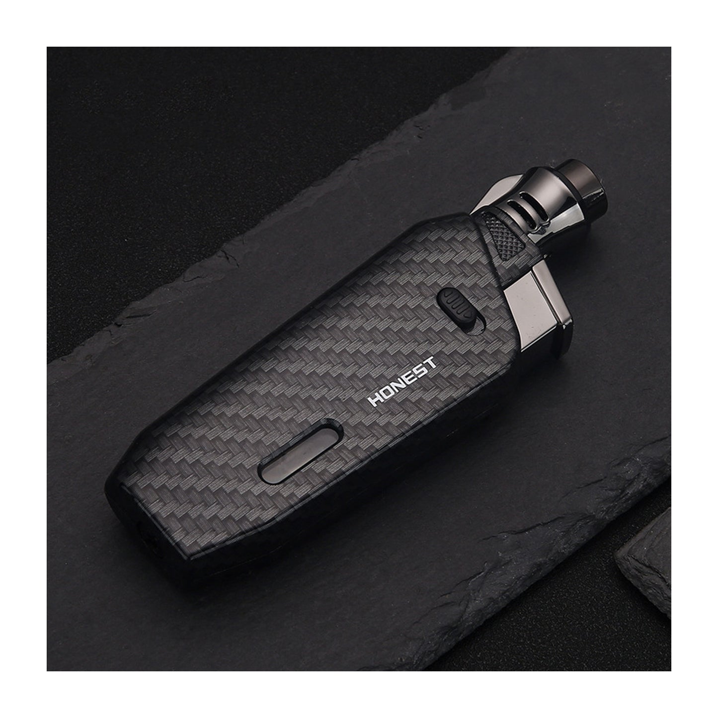 Honest Torch Lighter Telescopic Long Wand Jet Lighter Windproof Butane Gas Refillable Lighters with Safety Lock Fuel Window for Candle Kitchen Outdoor Grill BBQ (Butane Not Included)