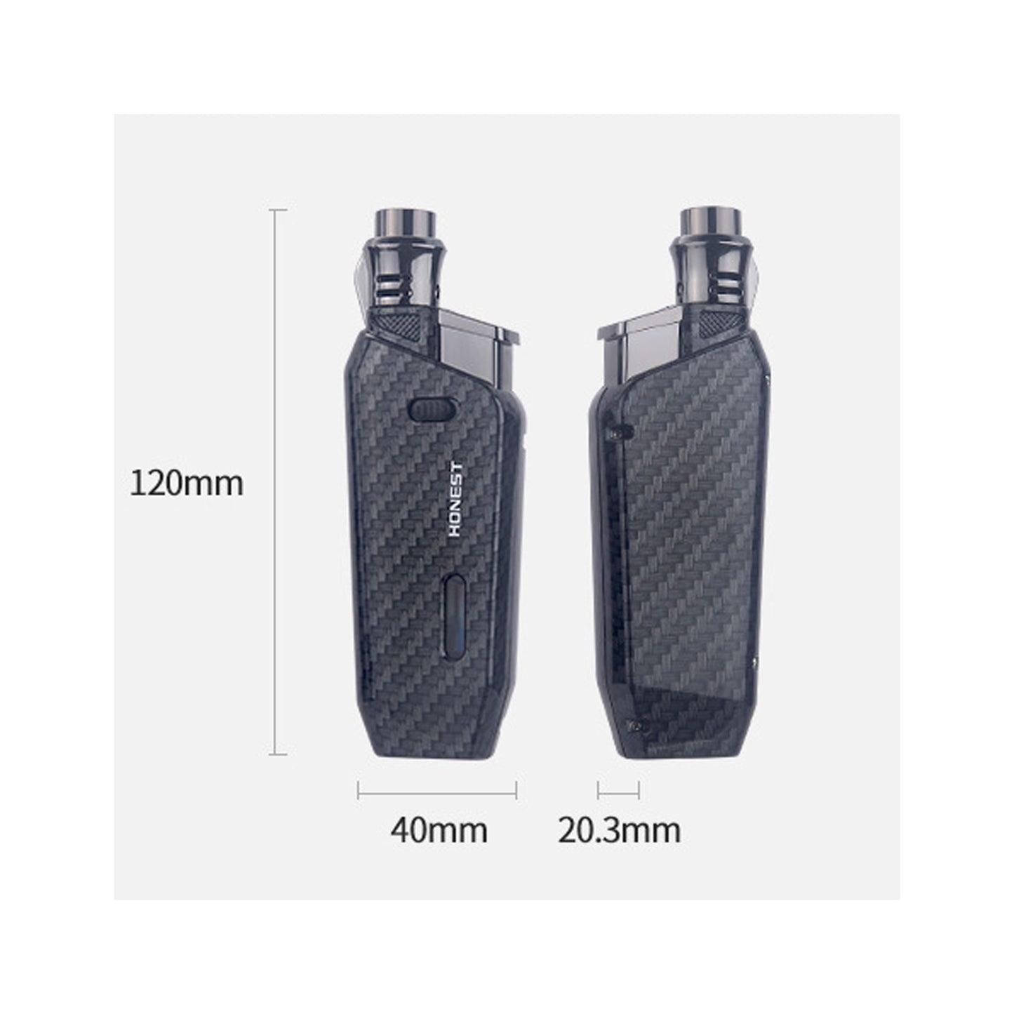 Honest Torch Lighter Telescopic Long Wand Jet Lighter Windproof Butane Gas Refillable Lighters with Safety Lock Fuel Window for Candle Kitchen Outdoor Grill BBQ (Butane Not Included)
