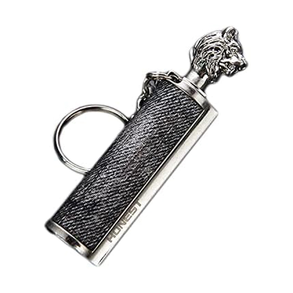 Honest Animal Shape Permanent Match, Waterproof EDC Fire Starter, 10000 Times Reusable Keychain Match Flint Fire Starter