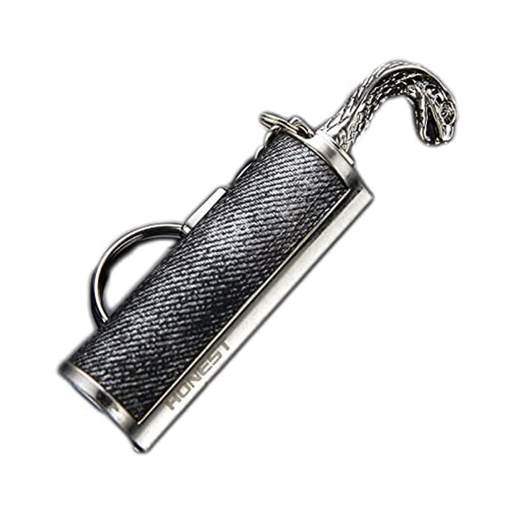 Honest Animal Shape Permanent Match, Waterproof EDC Fire Starter, 10000 Times Reusable Keychain Match Flint Fire Starter