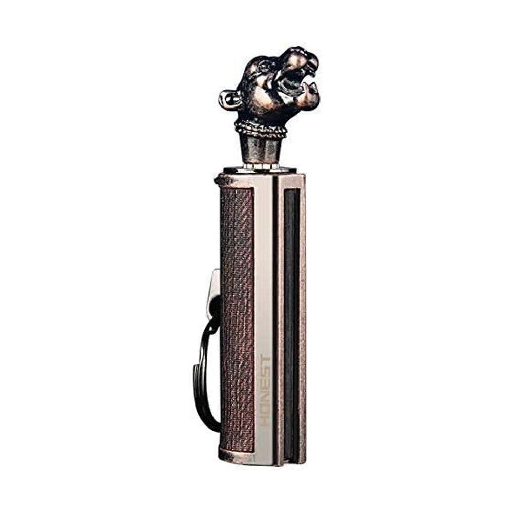 Honest Animal Shape Permanent Match, Waterproof EDC Fire Starter, 10000 Times Reusable Keychain Match Flint Fire Starter