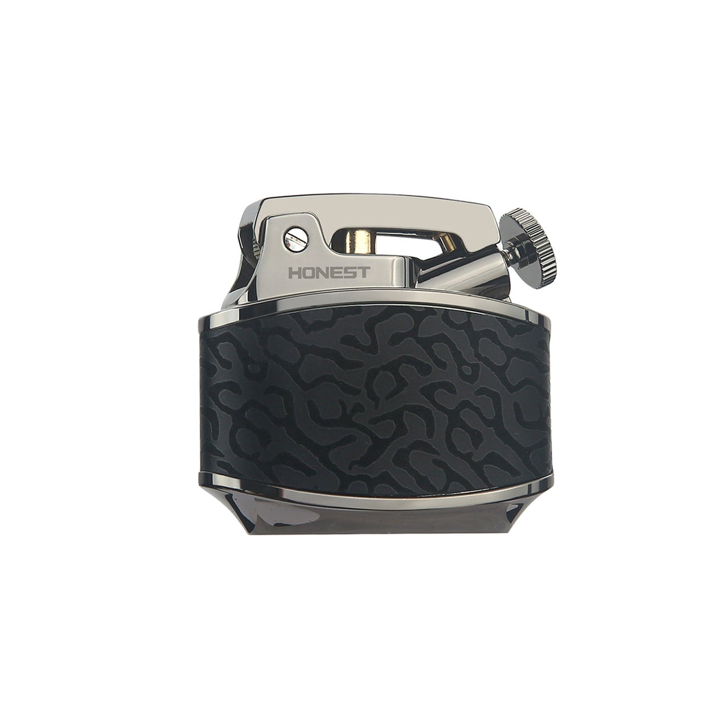 Honest Retro Lighter Wheel Kerosene Groove Copper Old-Fashioned Gasoline Brass High-End Foreskin Cigarette Personalized One-Button Ejection Ignition