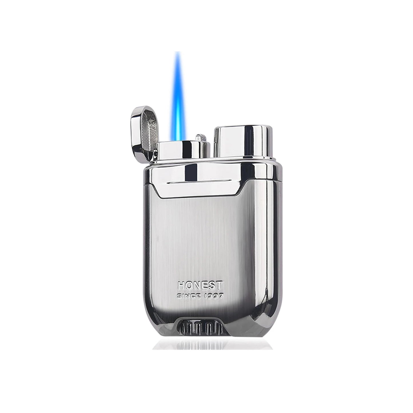 Honest Torch Lighter Butane Windproof Lighter Mens Gifts Lighter for Candle Camping Family Use