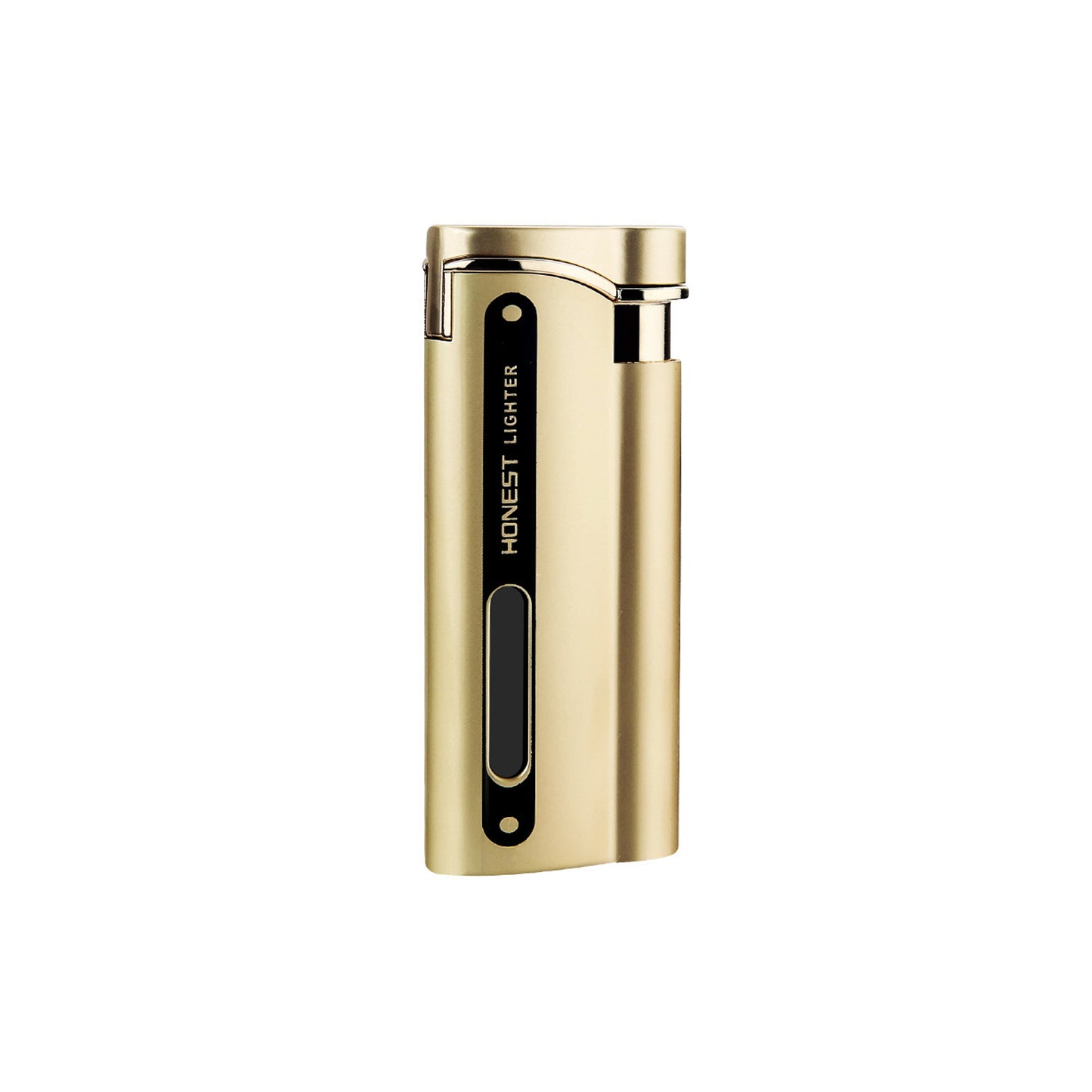 Honest Direct-fire Torch Butane Lighter Transparent Oil Window Adjustable Flame Inflatable Portable Windproof Lighter Suitable for Indoor and Outdoor use