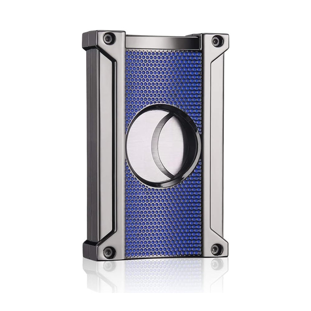 Honest Stainless Steel Cigar Cutter – Double Blade Guillotine for 20mm Cigar Diameter