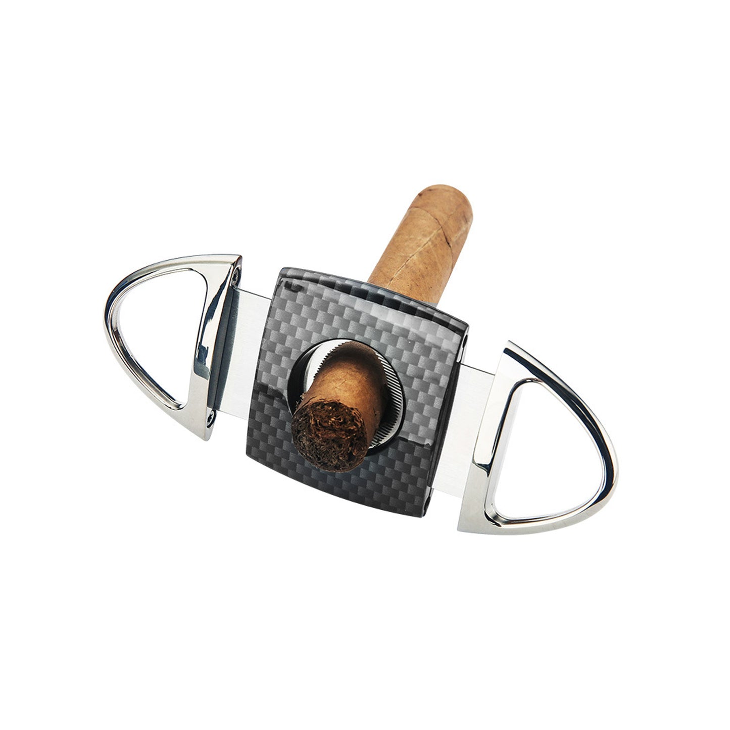 Honest Portable Cigar Cutter, Cigar Cutter Guillotine, Stainless Steel Double Blade, Father, Boyfriend