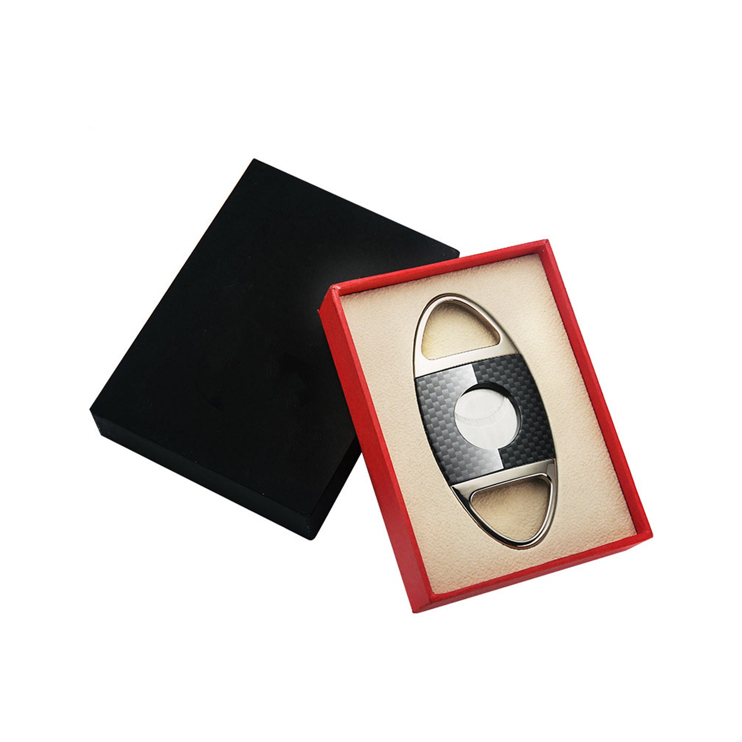 Honest Portable Cigar Cutter, Cigar Cutter Guillotine, Stainless Steel Double Blade, Father, Boyfriend
