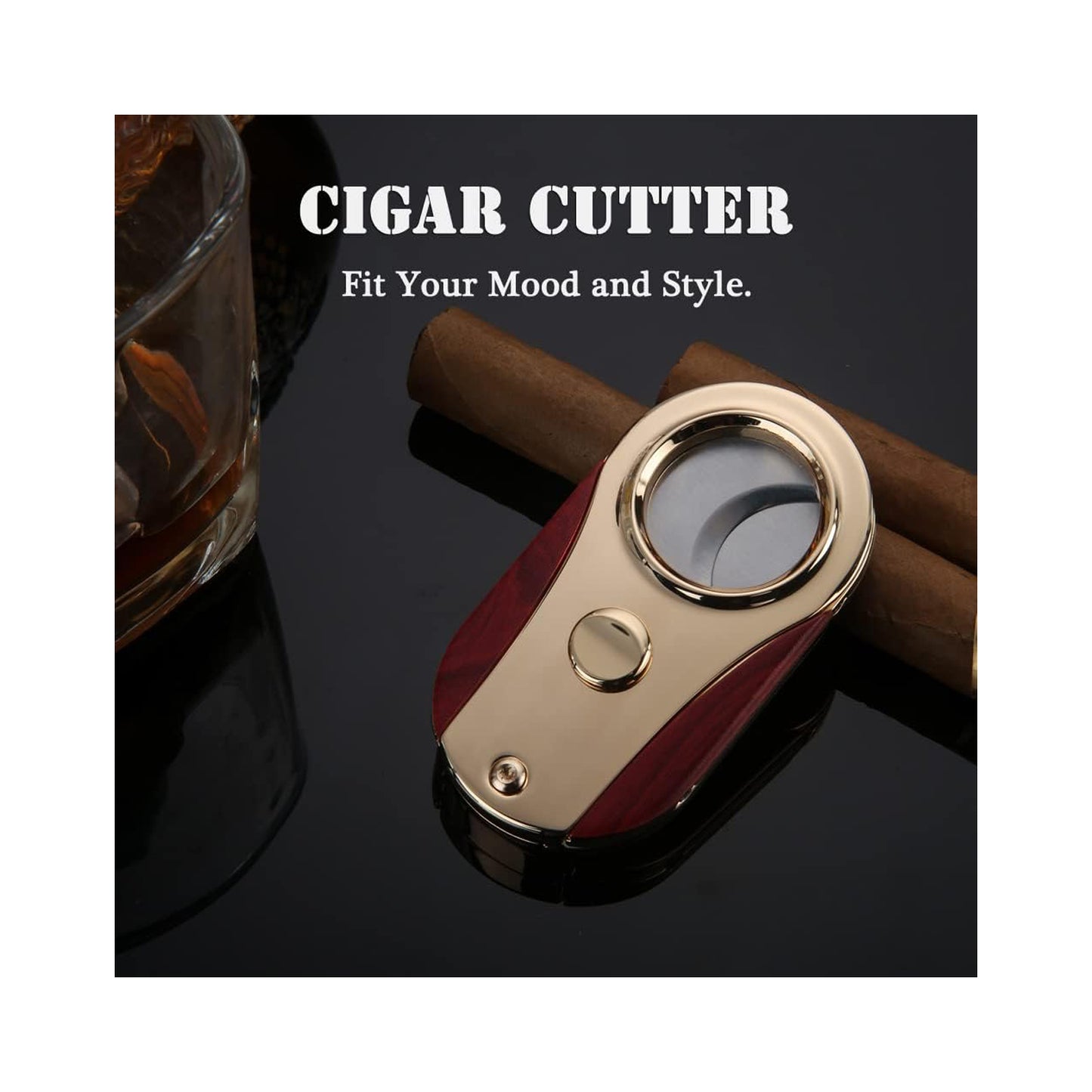 Honest Cigar Cutter Guillotine Stainless Steel Double Blade 26mm Cigar Diameter