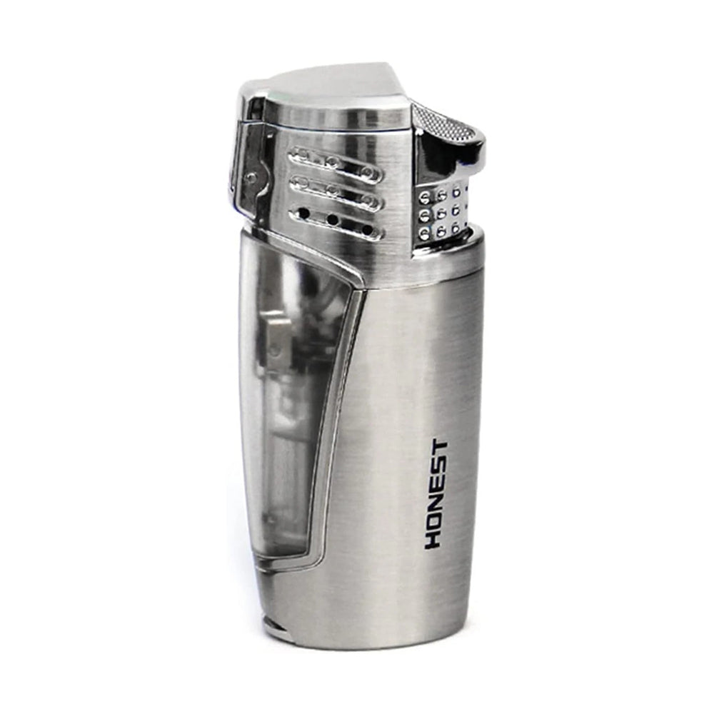 Honest Torch Windproof Lighters Adjustable Lighters Cigarros Refillable Easy to Use Lighter Portable Lighter Camping BBQ Kitchen