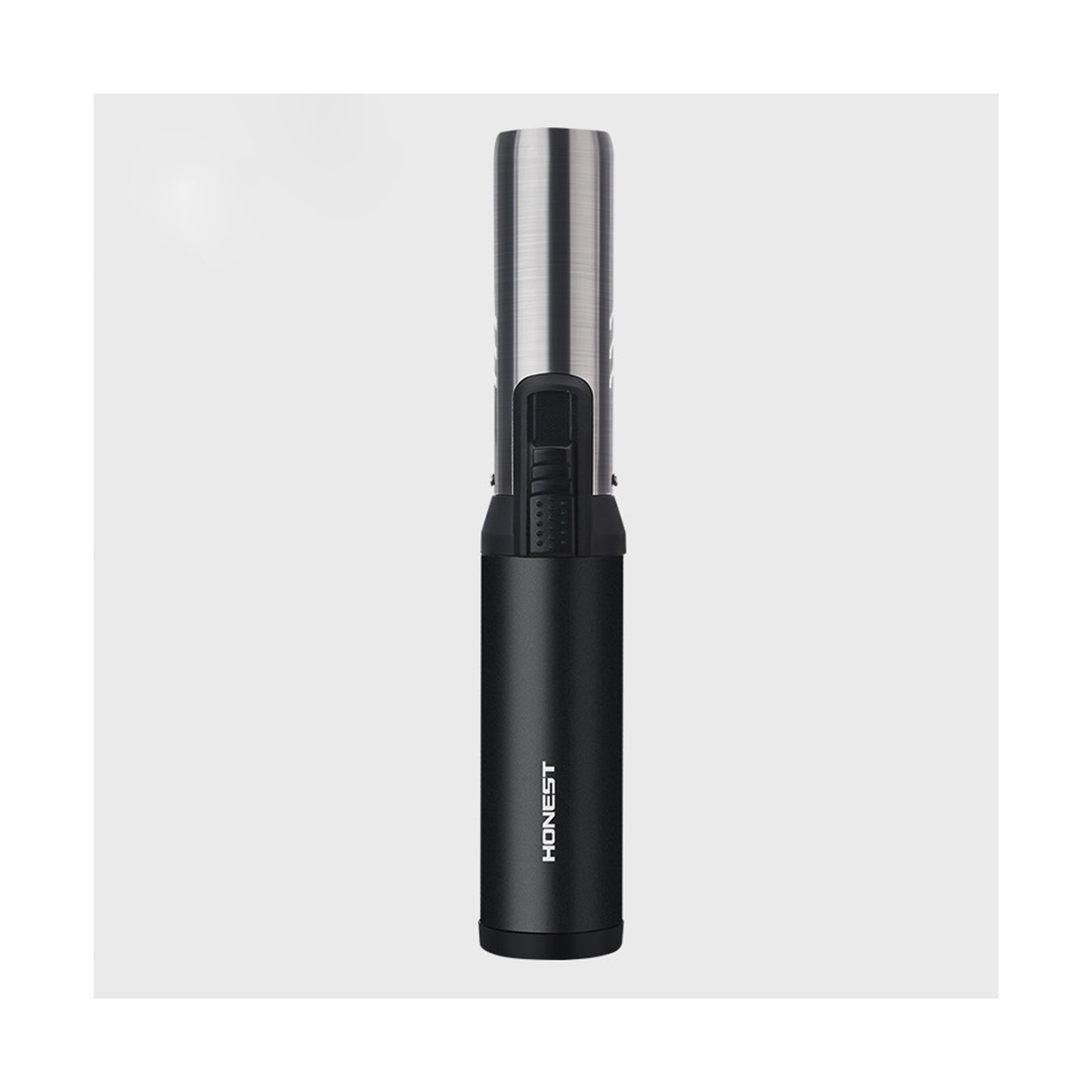 Honest Blow Torch Lighter Outdoor Windproof Lighter Refillable Torch Lighter for cocktail smoker,toast, marshmallows, Creme Brulee, BBQ, and hookah coals