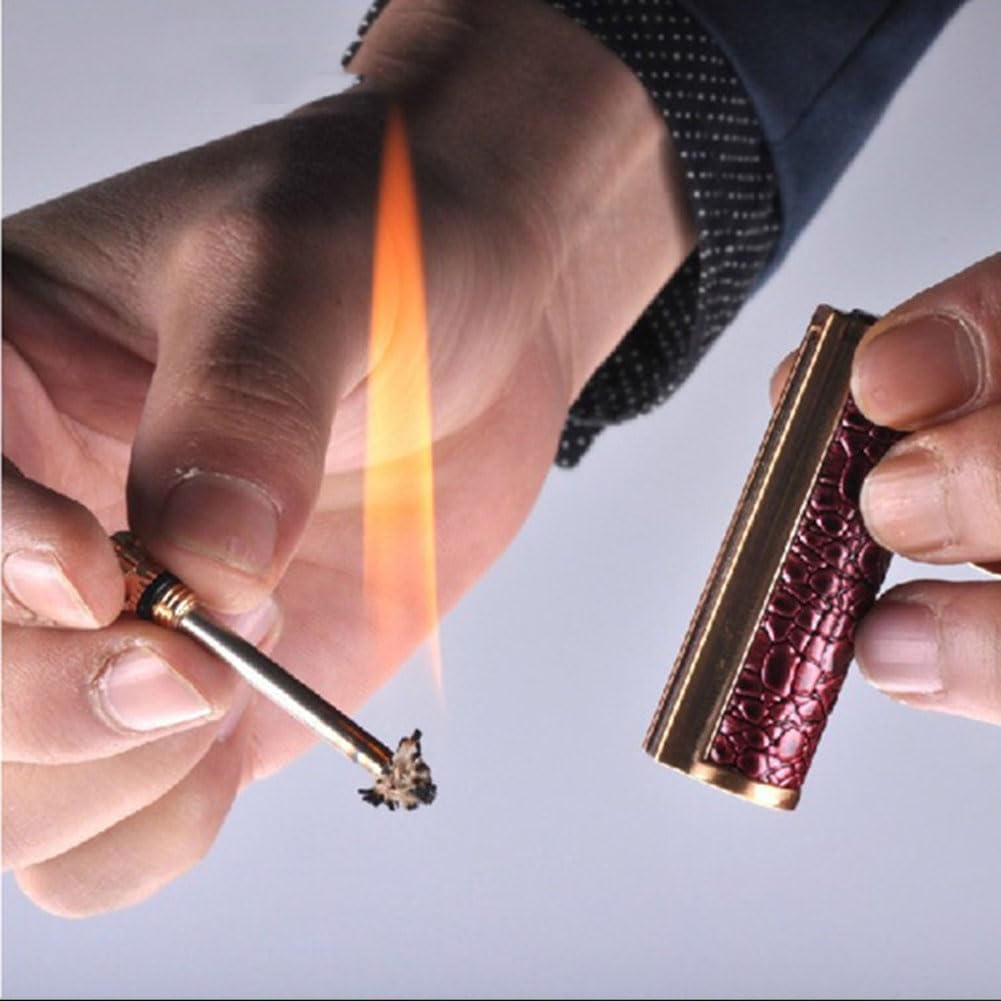 Honest Dragon’s Breath Immortal Lighter, Permanent Match Metal, Lighter Keychain with Gift Box, Reusable Survival Fire Starter Lighter, Best Gift Ideas
