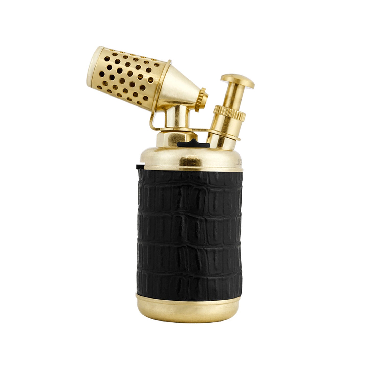 Windproof Refillable Butane Jet Flame Torch Lighter High-Temperature Durable Ignition Tool for Moxa, BBQ and Outdoor Use