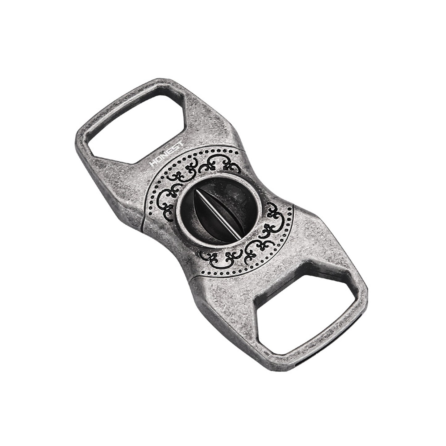 Honest Cigar Cutter V-Stainless Steel Carved Sharp Blade with Gift Box