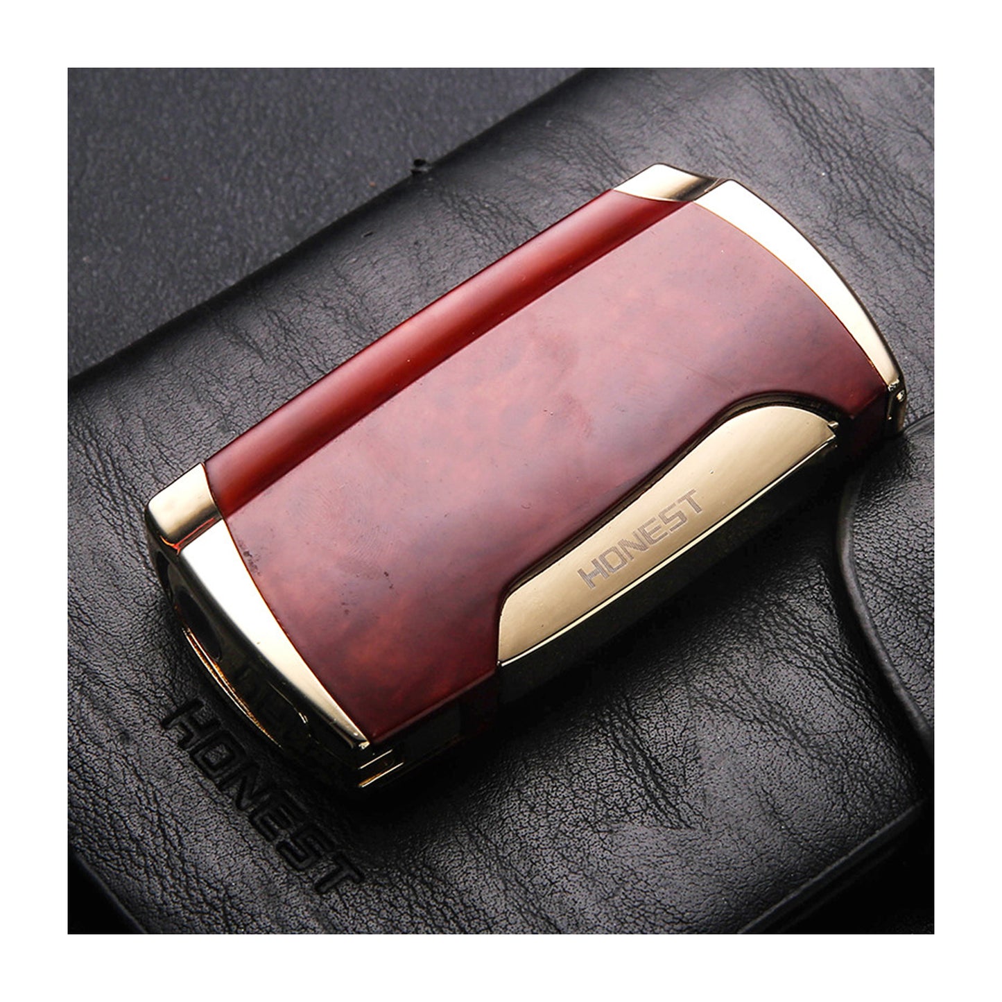 Honest Torch Lighter Double Jet Flame Cigar Lighter