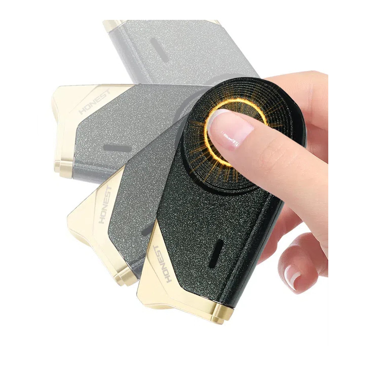 Honest Windproof Refillable Lighter, Creative and Stylish Torch Lighter for Men – Single Jet Flame for Cigar, Moxibustion, and Blue Flame Design