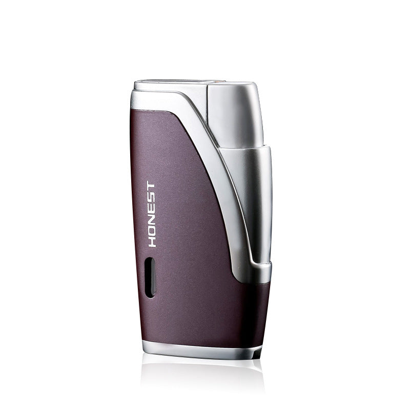 Dual Jet Flame Windproof Torch Lighter, Refillable Metal Lighter with Creative Design – Factory Direct Sale of Premium Quality Gas Lighters