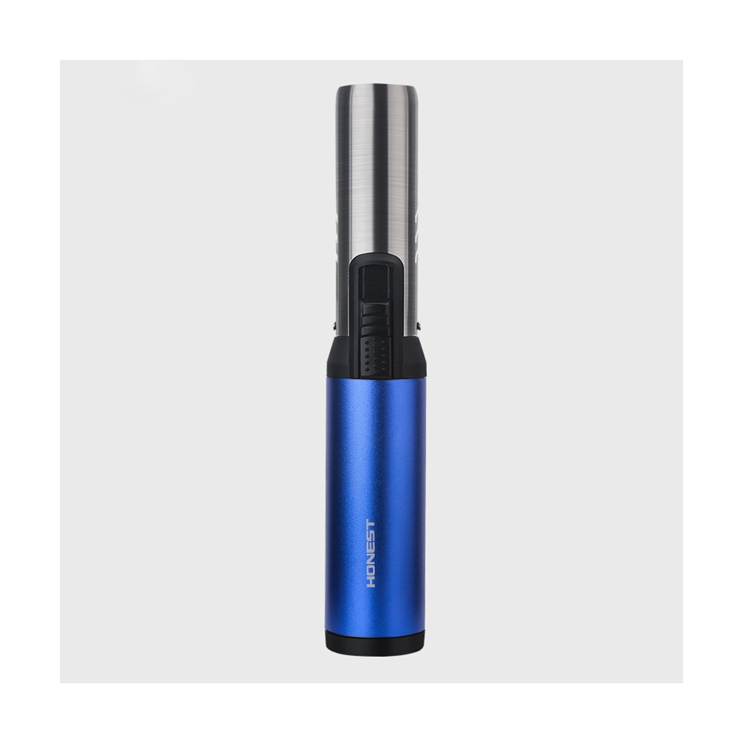 Honest Blow Torch Lighter Outdoor Windproof Lighter Refillable Torch Lighter for cocktail smoker,toast, marshmallows, Creme Brulee, BBQ, and hookah coals