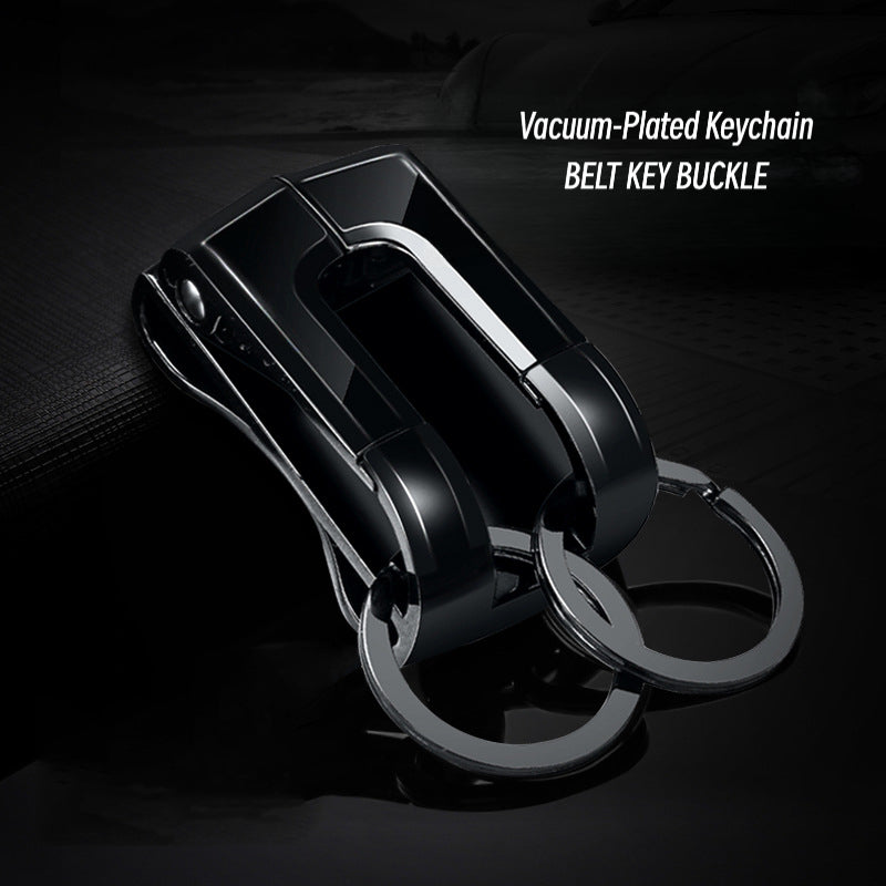Honest Men's Belt Keychain - Premium Waist Hook, Anti-Lost Car Key Holder, Creative & Minimalist Design