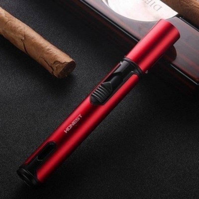 Honest Torch Lighters, Butane Lighters Refillable Single Jet Flame for Candle Grill BBQ Camping