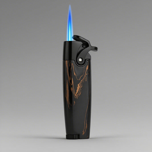 Never Fumble for a Flame Again: Meet the HONEST Butane Torch Lighter - Your Windproof, Refillable Essential