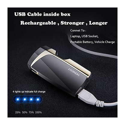 Windproof Arc Lighter – USB Rechargeable Plasma Ignition with LED Power Display, Smart Safety Protection, Sleek Metal Body, Long-Lasting Battery