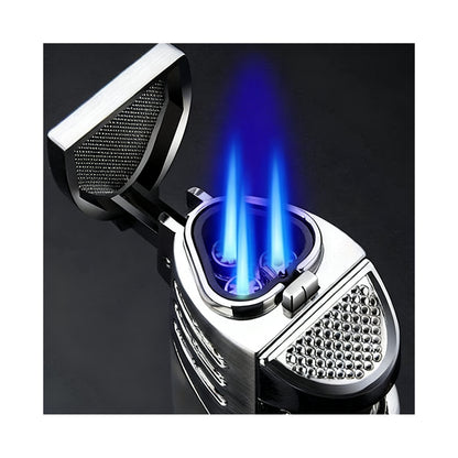 Honest Torch Windproof Lighters Adjustable Lighters Cigarros Refillable Easy to Use Lighter Portable Lighter Camping BBQ Kitchen