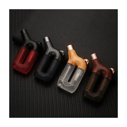Honest Torch Lighter Single Jet Flame Butane Lighters Refillable Torch Lighters Adjustable Gas Lighter Windproof Lighters Gift for Men BBQ Grill Camping Without Gas