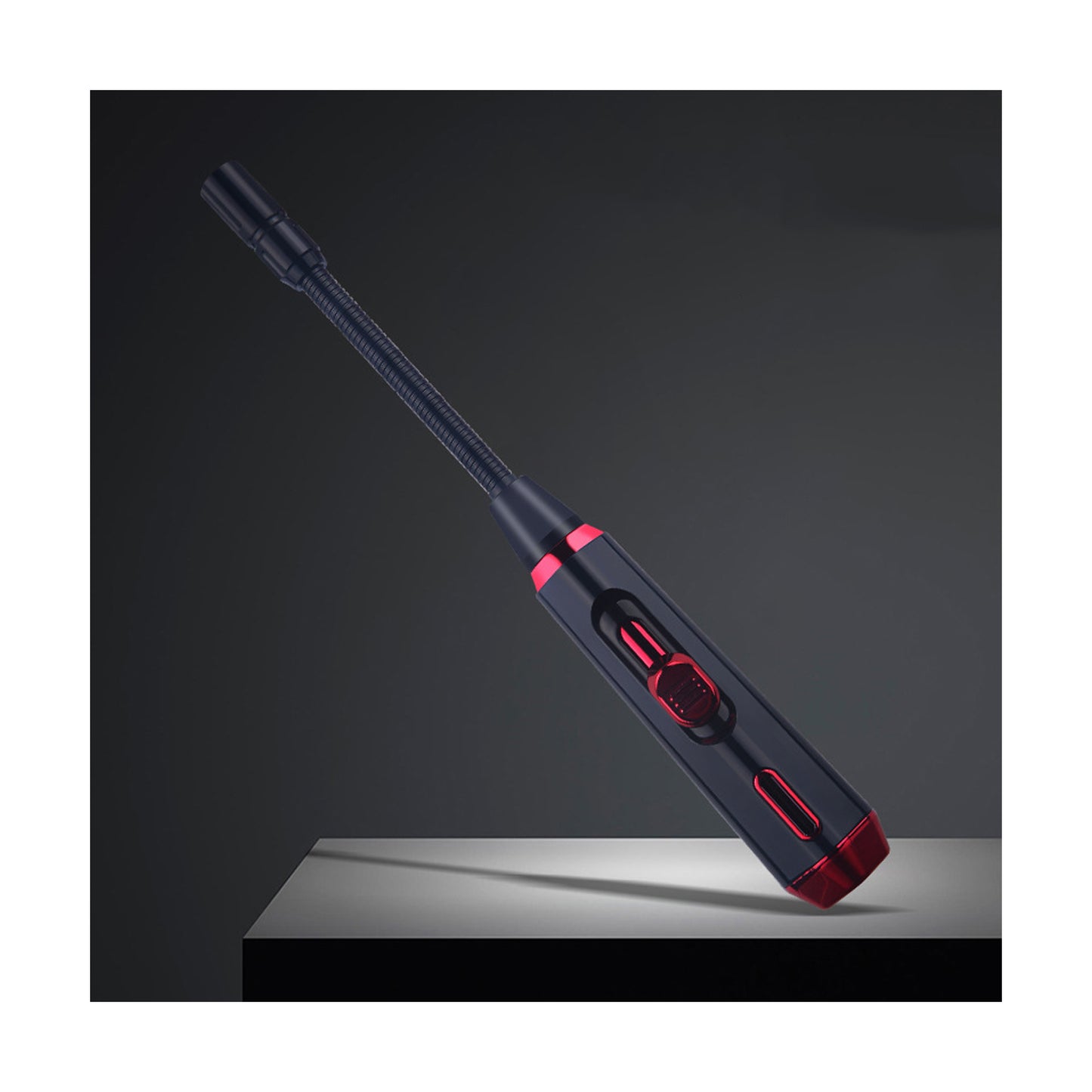 Honest Refillable Butane Lighter, Extra Long Jet Lighter, Multi-Purpose Lighter for Candle Camping (Butane not Included)