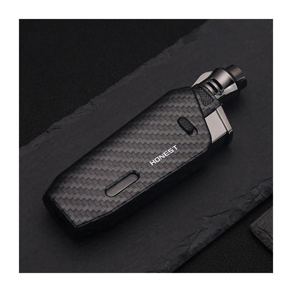Honest Torch Lighter Telescopic Long Wand Jet Lighter Windproof Butane Gas Refillable Lighters with Safety Lock Fuel Window for Candle Kitchen Outdoor Grill BBQ (Butane Not Included)