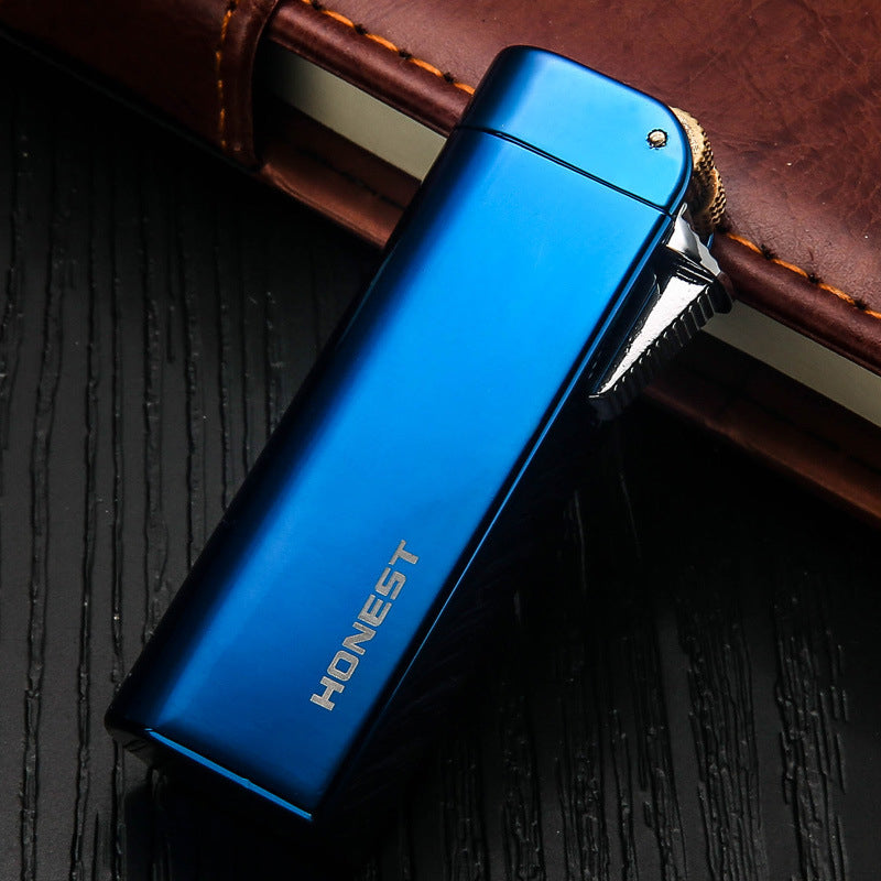 Honest Detachable Gas Tank Refillable Metal Lighter Retro Style Flint Wheel Lighter Wholesale Gift Items
