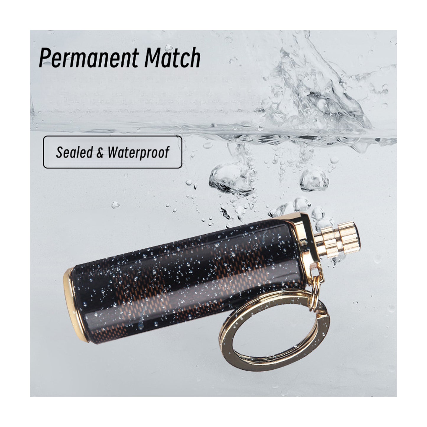 Honest New Creative Kerosene Match Lighter Portable Outdoor Refillable Lighter for Gift and Everyday Carry
