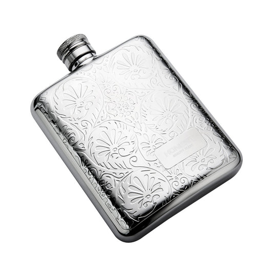 Honest Genuine 304 Stainless Steel Mini Liquor Flask Portable Outdoor Metal Hip Flask 6oz with Funnel