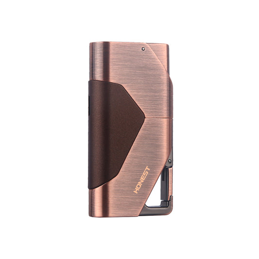 Honest Windproof Lighter, Metal Keychain Multi-Function Igniter for BBQ, Crafting, and Daily Use