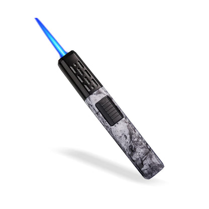 HONEST Refillable Butane Torch Lighter – Adjustable Jet Flame Pen Torch for Grilling, BBQ, Candles, and Camping