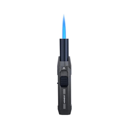 Honest Torch Lighter Powerful Jet Lighters Windproof Refillable Butane Gas Lighter for Outdoor BBQ Grill Kitchen Charcoal (Butane Not Included)
