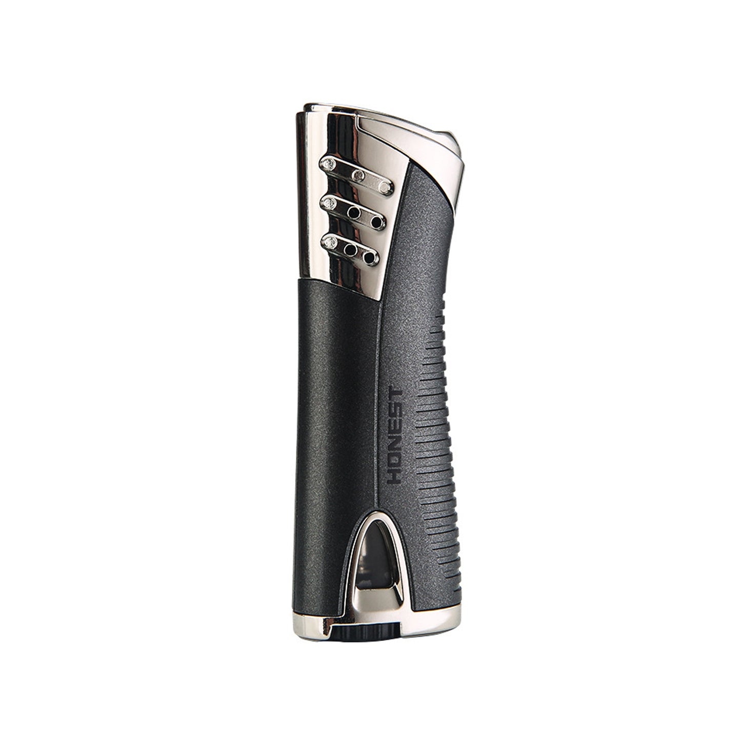 Honest Windproof Refillable Jet Flame Lighter Creative Metal Design Blue Flame Torch Lighter for Men Moxibustion Use Gift Smoking Accessories