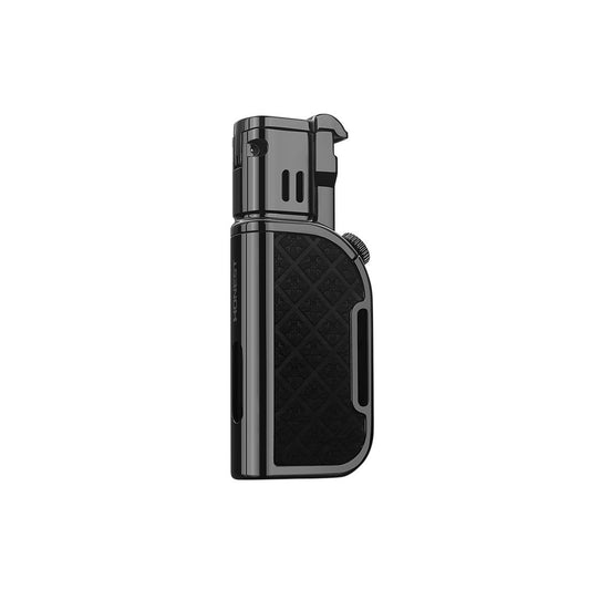 Honest Jet Torch Lighter, Soft/Jet Flame Switchable Lighters, Butane Refillable Lighter with Foldable Punch and Adjustable Flame Dial, Cool Lighters for Men/Husband (Fuel not Included)