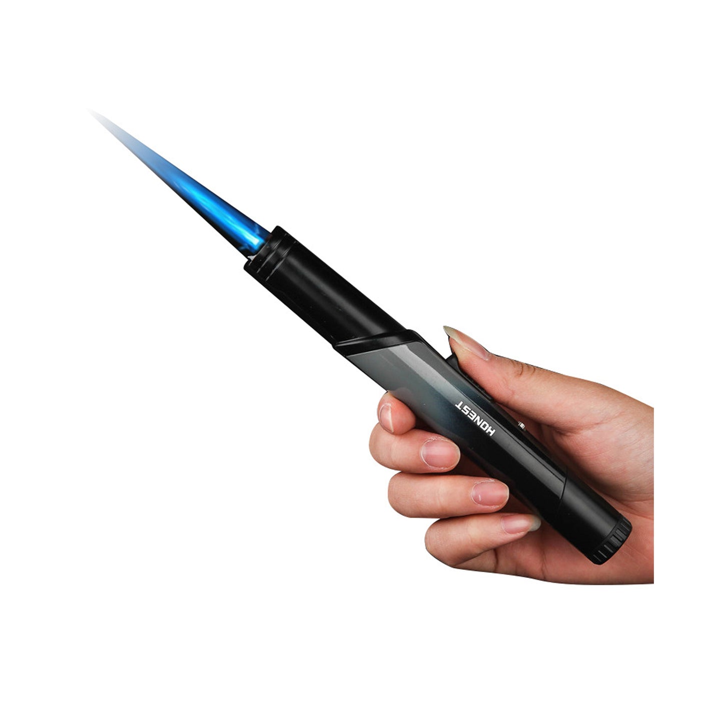 Honest Original Long Strip Jet Flame Lighter Refillable Butane Torch Lighter Creative Gas Welding Ignition Tool Hot Sale Manufacturer Supply