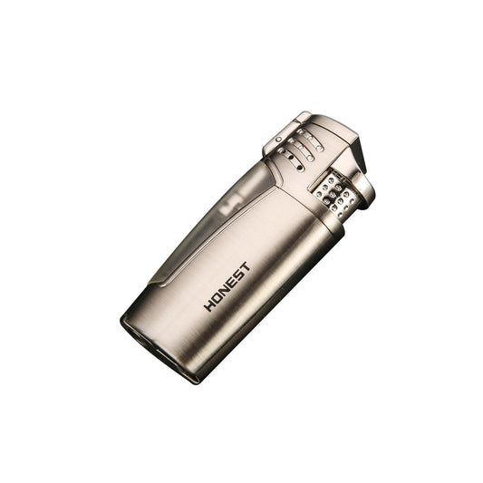 Honest Torch Windproof Lighters Adjustable Lighters Cigarros Refillable Easy to Use Lighter Portable Lighter Camping BBQ Kitchen