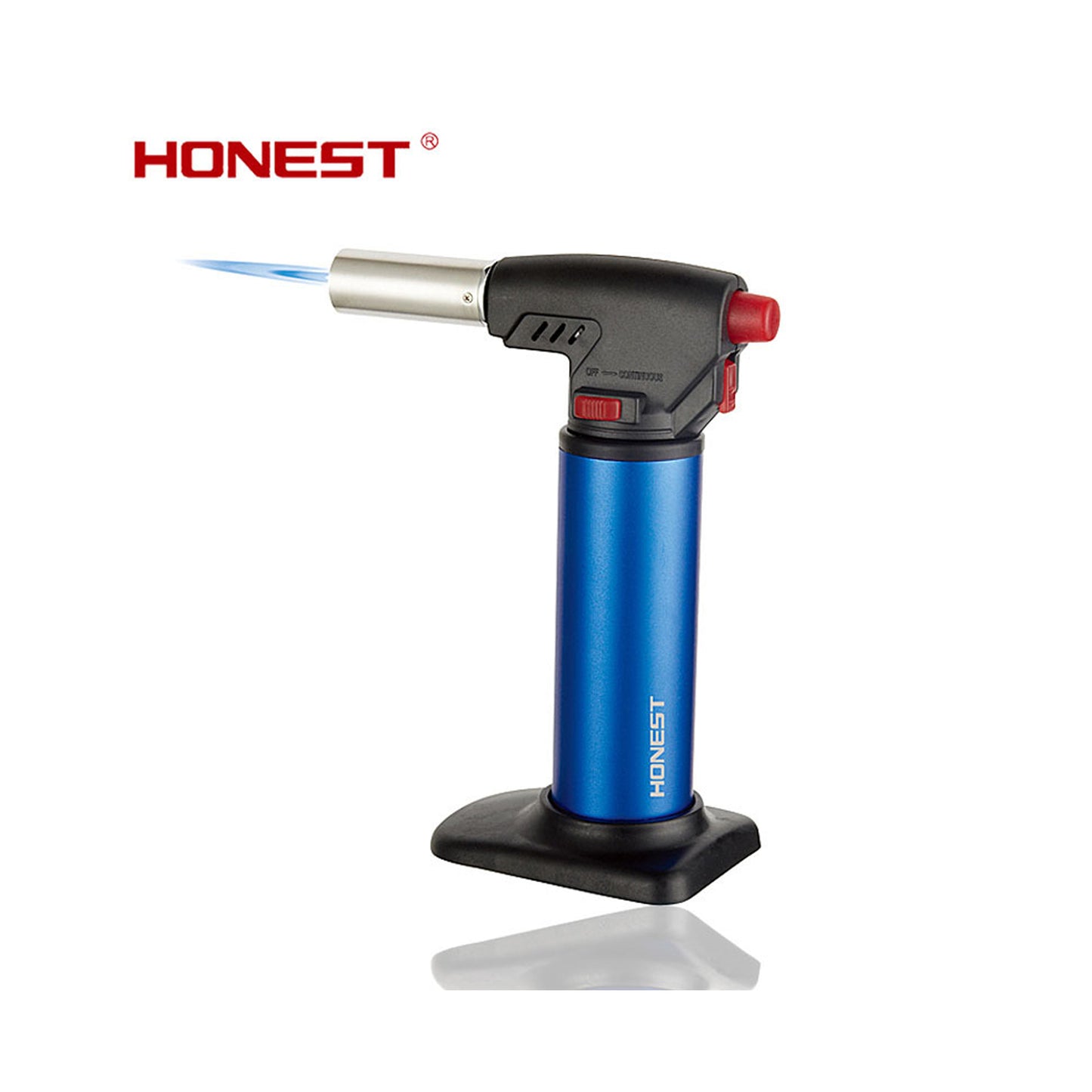 HONEST Baicheng Jet Flame Lighter – Creative Outdoor Metal Gas Torch Lighter for BBQ and Fire Starting