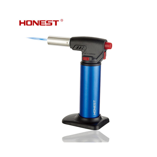 HONEST Baicheng Jet Flame Lighter – Creative Outdoor Metal Gas Torch Lighter for BBQ and Fire Starting
