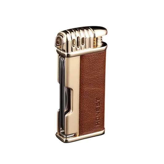 Honest Premium Multifunction Lighter Windproof Retro Refillable Flame Classic Vintage Gift for Men