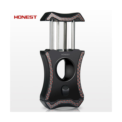 Honest Cigar Gift Set - Includes Cigar, Guillotine Cigar Cutter V- Cigar Cutter - Perfect Combo of Cigar Accessories for Men - Gift Ideas for Groomsmen, Husbands, Fathers