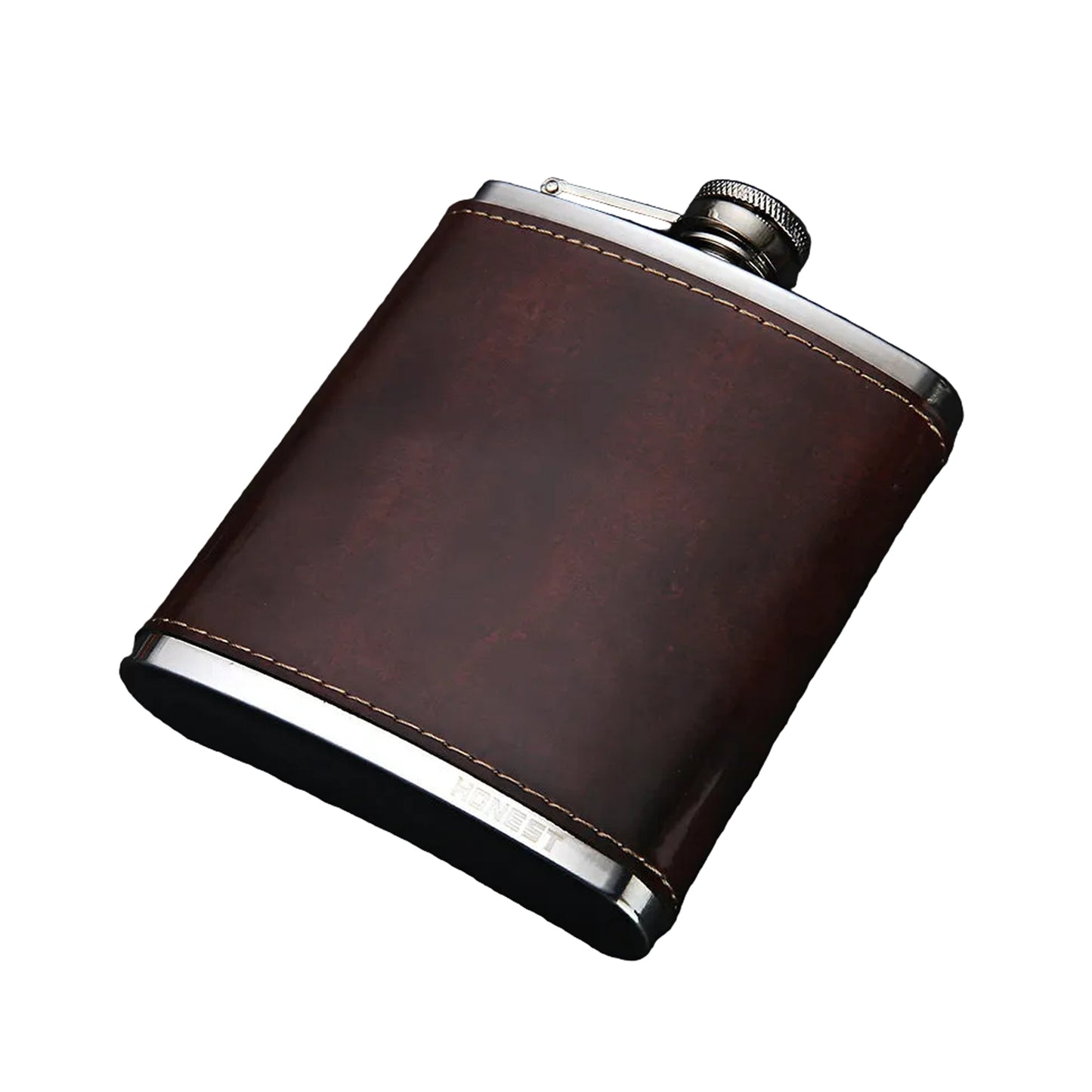 Honest Genuine 304 Stainless Steel Mini Hip Flask 7oz Portable Business Men’s Outdoor Pocket Liquor Flask