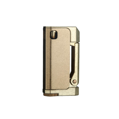 Honest Retro Kerosene Lighter Fire On Three Sides Copper Heavy Duty Vintage Windproof Oil Lighter Wit Gift Box (No Fuel)